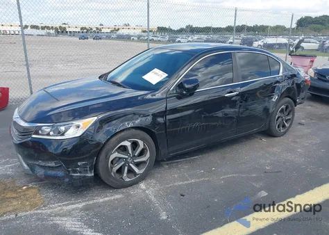 2016 Honda Accord Ex z USA, uszkodzony, nr VIN 1HGCR2F72GA224587